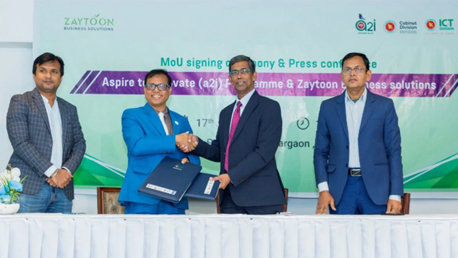 A2i & Zaytoon Launch Village Digital Booth Initiative
